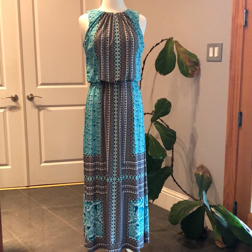 London Style Collection Comfortable Polyester Size 6 Maxi Dress